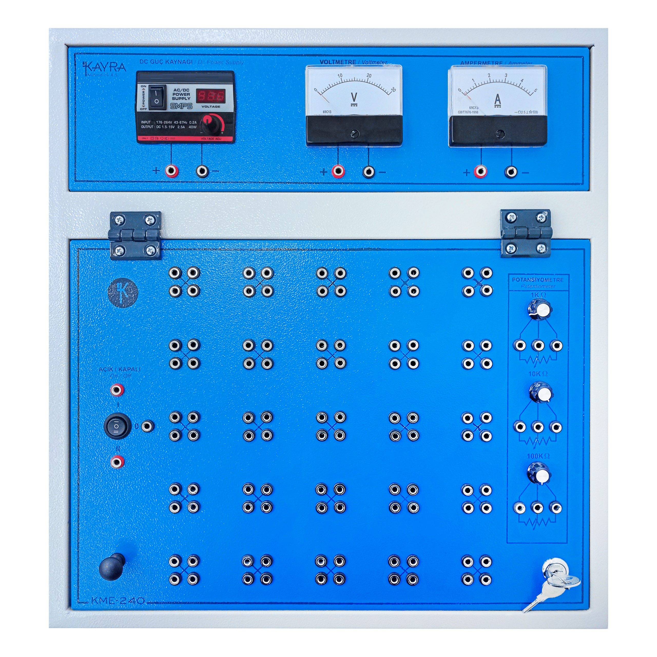 Elektrik Devreleri Deney Seti / KME-240