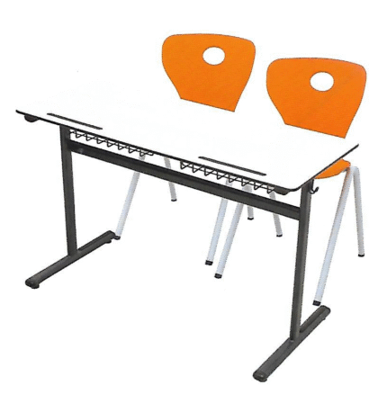 Solid Okul Sırası (Çift Kişilik) - KYRT710