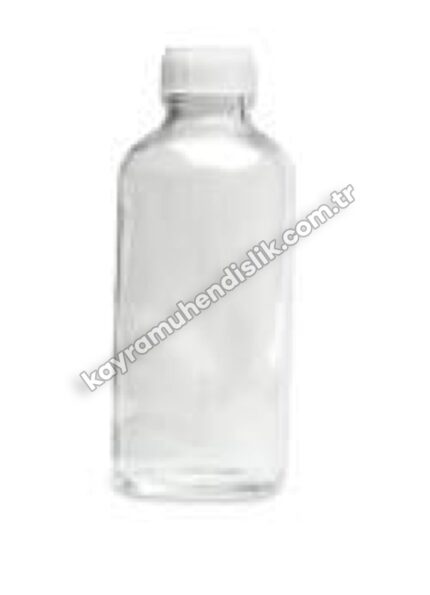 Cam Şişe Şeffaf (Kapaklı) 500 ml. - KYR0815