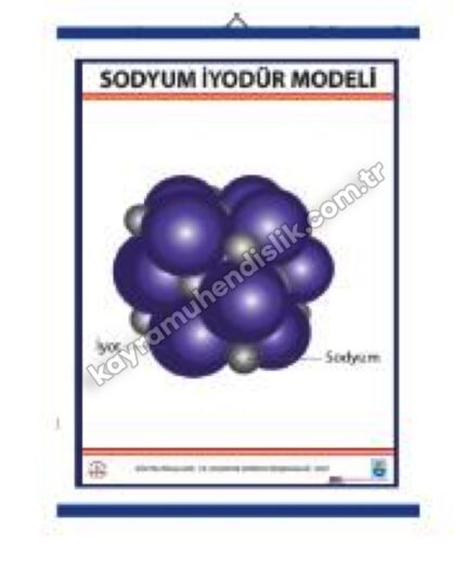 Sodyum İyodür Modeli Levhası - KYR0724