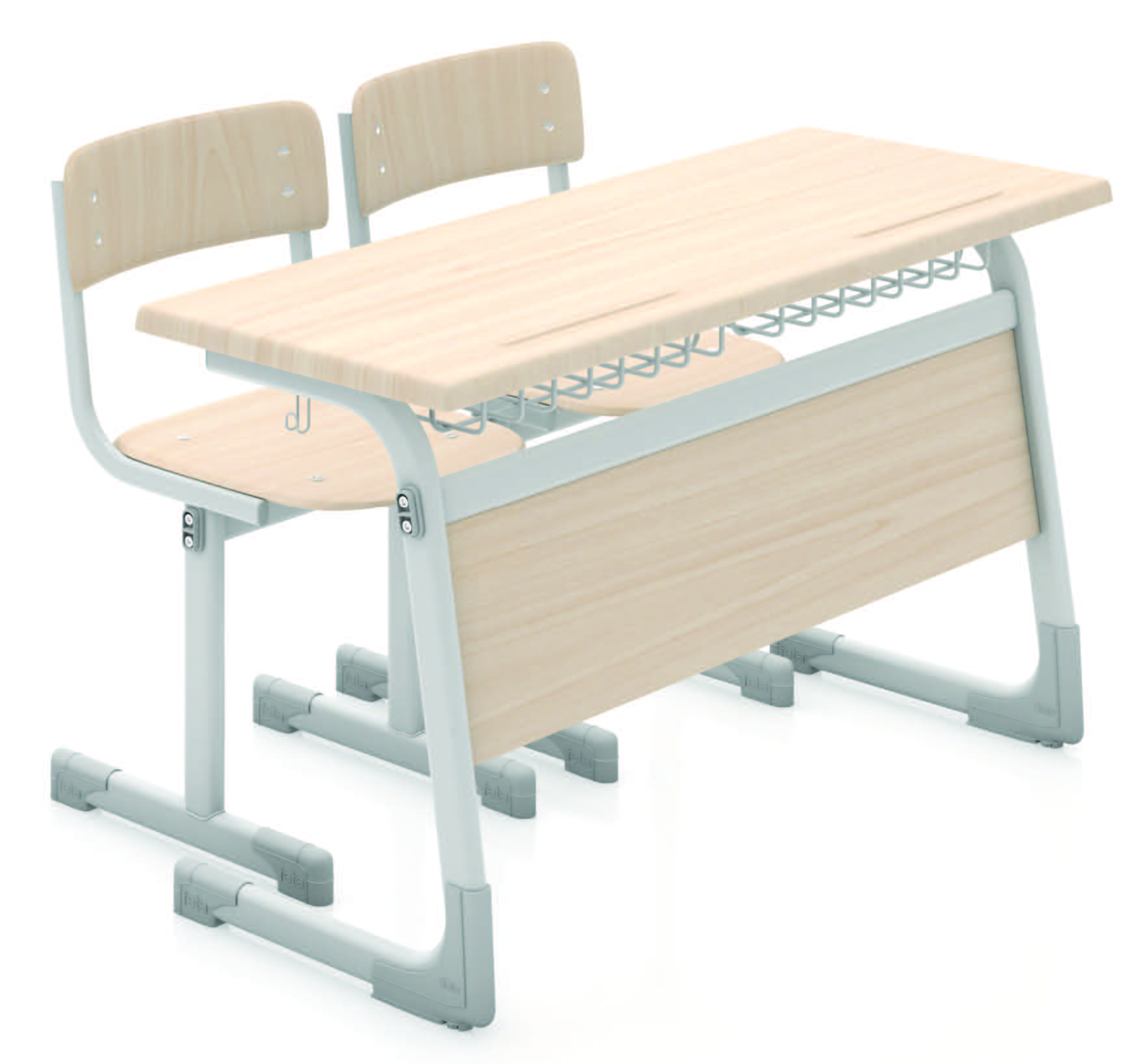 Mercan Demonte Çift Kişilik Okul Sırası -KYRDS502 Mercan Demonte Çift Kişilik Okul Sırası -KYRDS502