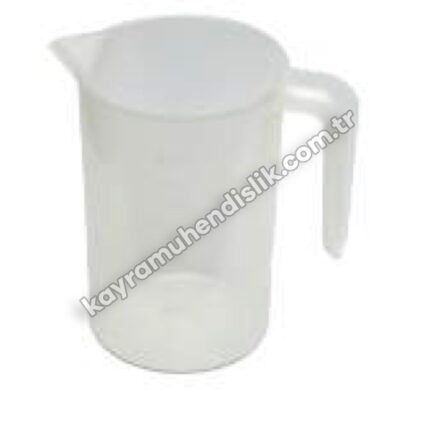 Ölçü Kabı (1 lt Şeffaf Plastik) - KYR0384