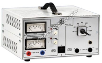 0-20 V , 0-5 A AC/DC Ayarlanabilir Güç Kaynağı KE 1029