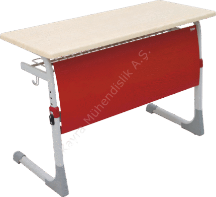 YÜKSEKLİK AYARLI OKUL SIRASI (ÇİFT KİŞİLİK) / KYRADS602