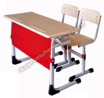 KYR602 Yükseklik Ayarlı Çift Kişilik Okul Sırası
