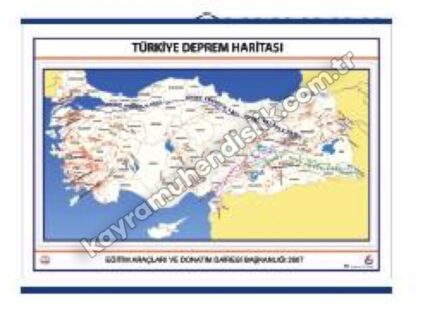 Türkiye'nin Deprem Haritası - KYR0728