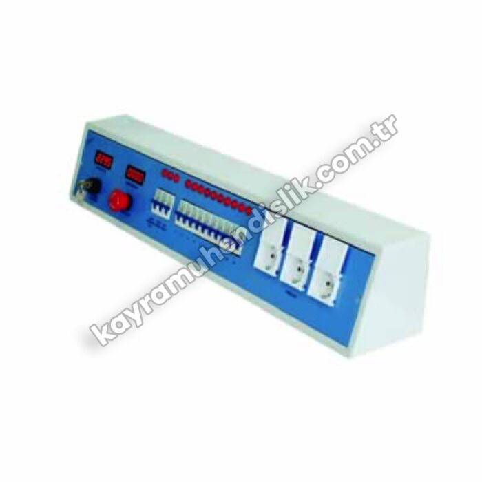 Öğretmen Masası Enerji Dağıtım ve Ana Kontrol Paneli